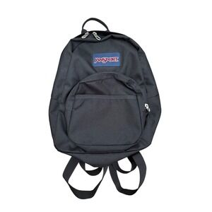 JanSport Half Pint Mini Backpack Black Small Daypack